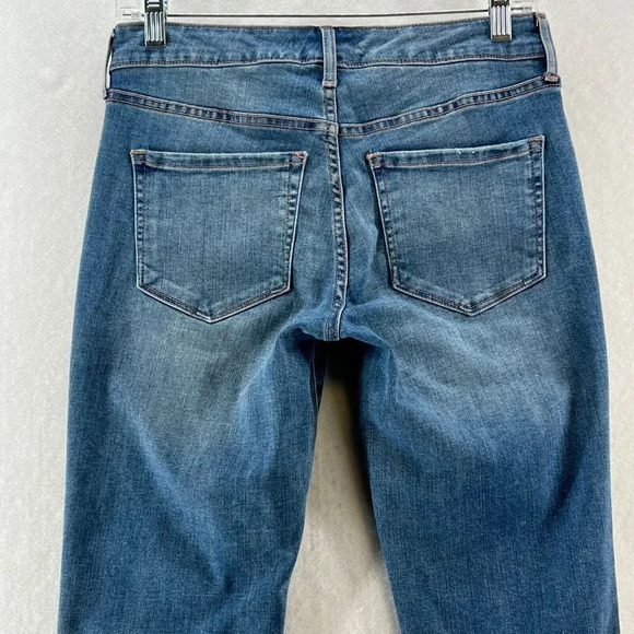 Haute Hippie Tribe Jeans Womens Size 0 Low Rise Skinny Medium Washed Denim Blue - Picture 5 of 11